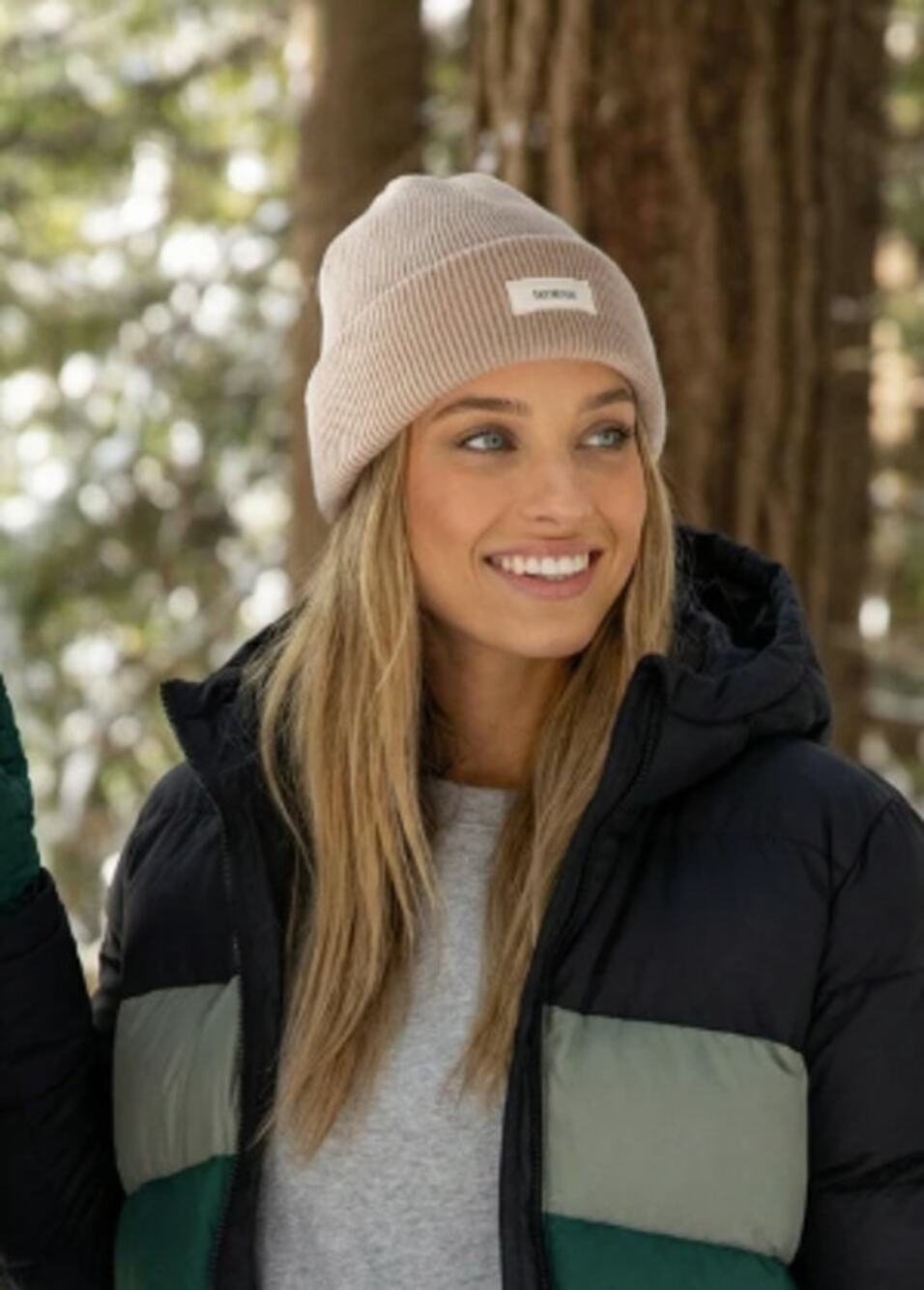 New Tentree Alden Eco-Friendly Cotton Beanie, Birchwood One Size